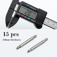 Thumbnail for 15pcs 2.0mm Watch Spring Bar Set - watchband.direct