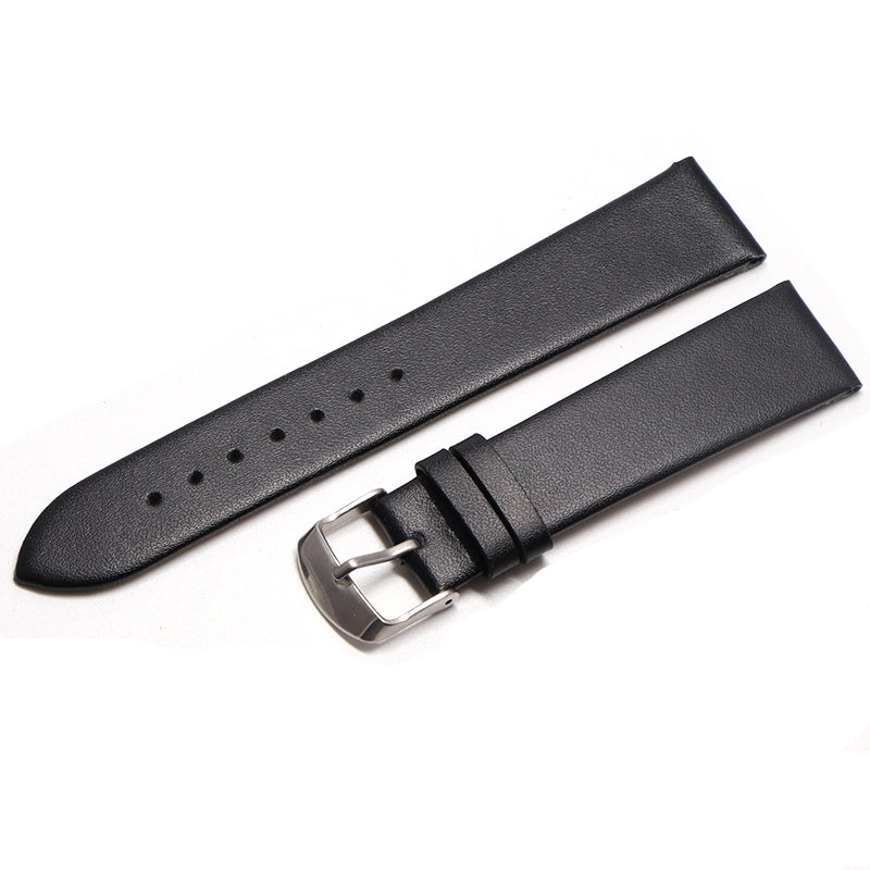 Correa de reloj de piel plana ultrafina