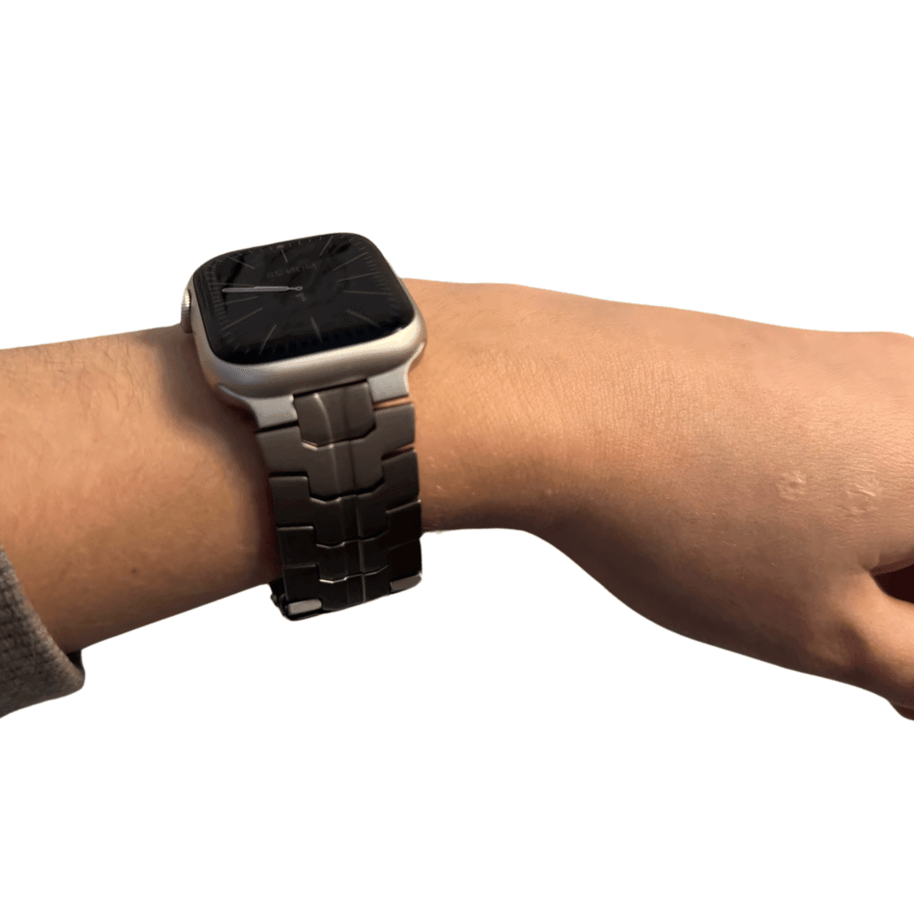 Bracelet en métal titane pour Apple Watch