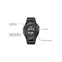 Thumbnail for Bulova Maquina Automatic Men's Leather Strap Watch