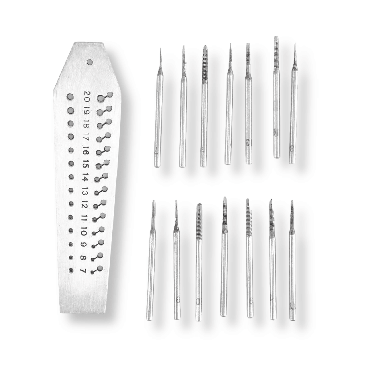 36-Holes Steel Board Watch Dial Punching Tool - watchband.direct