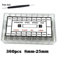 Thumbnail for 360pcs Stainless Steel Metal Watch Spring Bar Set - watchband.direct
