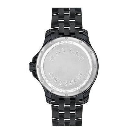 Montre de sport pour homme Movado série 800 - Mouvement à quartz suisse 3H, bracelet à maillons en acier inoxydable - Étanchéité 20 ATM - Montre de luxe tendance pour lui - Inspirée des plongeurs - 42 mm