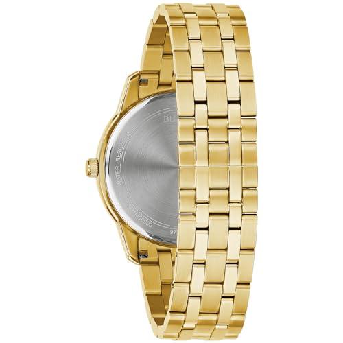 Bulova Men's Classic Diamond Sutton 3-Hand Quartz Watch, 40mm