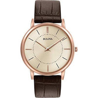 Thumbnail for Montre à quartz classique Bulova pour homme, acier inoxydable