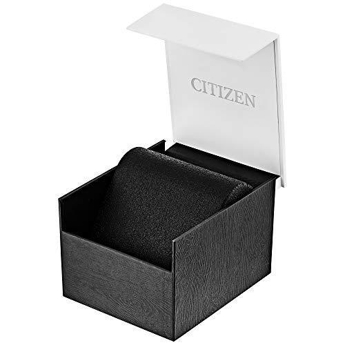 Citizen Eco-Drive Leather Strap Watch - Men's 3-Hand Date