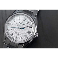 Thumbnail for Montre Grand Seiko en acier inoxydable 40 mm avec cadran en bouleau blanc Série 9 SLGH005