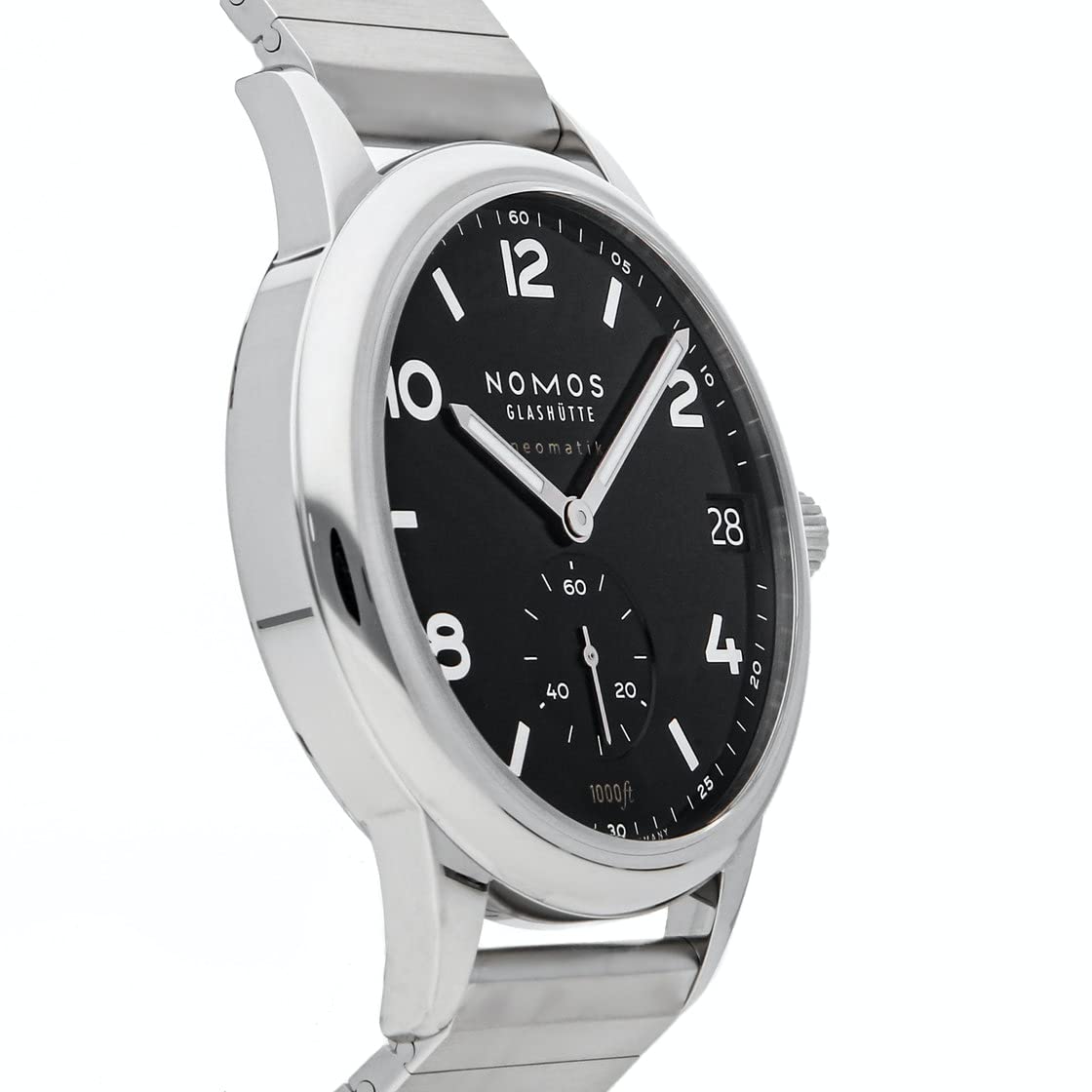 NOMOS Glashütte Club Mechanical(Automatic) Black Dial Watch 781 (Pre-Owned)