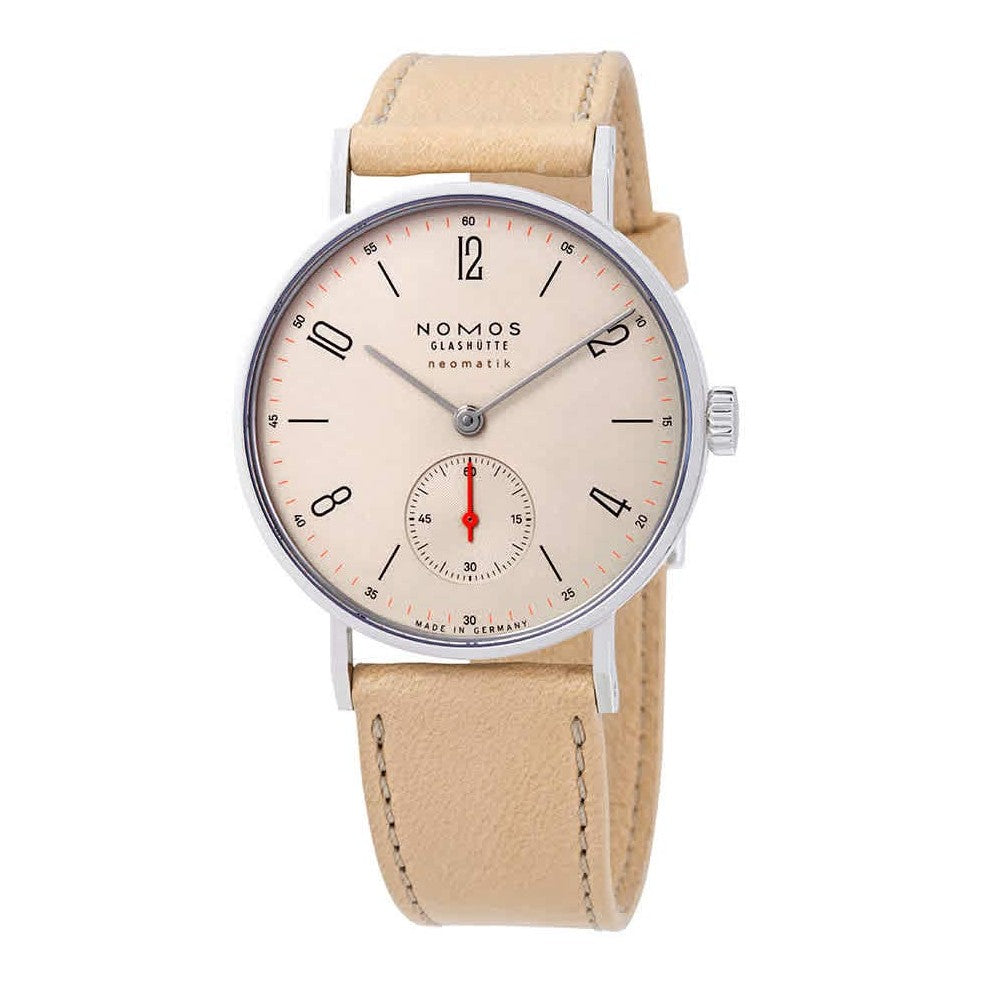 Reloj automático de cuero para mujer Nomos Tangente Neomatik 176