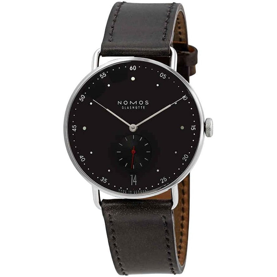 Reloj para hombre Metro 38 Date con esfera bañada en rutenio 1103