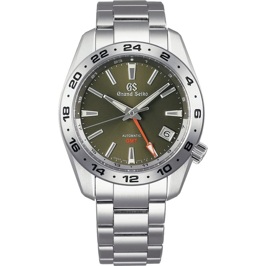 Reloj mecánico GMT para hombre Grand Seiko SBGM247, reloj automático, GRAND SEIKO, tipo de pulsera