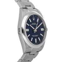 Thumbnail for Reloj Rolex Oyster Perpetual automático de 41 mm con esfera azul para hombre 124300-0003 