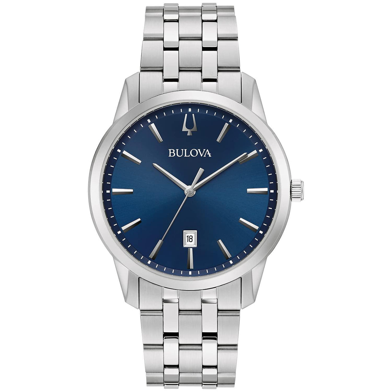 Montre à quartz Bulova Classic Sutton pour homme, 3 aiguilles, calendrier et date, 40 mm