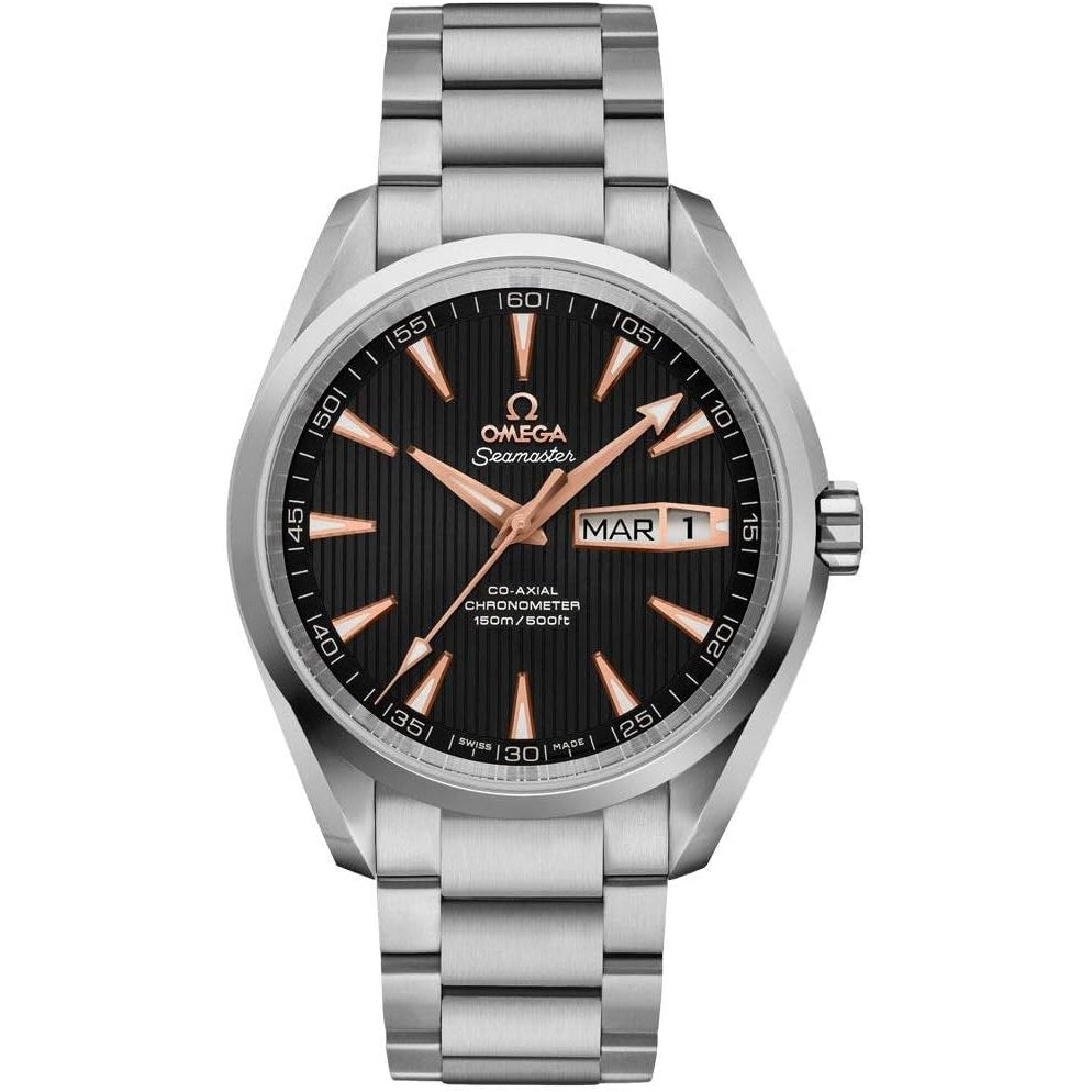 Montre Omega Seamaster Aqua Terra pour homme avec cadran noir 231.50.43.22.01.001 