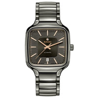 Thumbnail for Montre automatique Rado True Square Plasma avec cadran gris (R27077102)