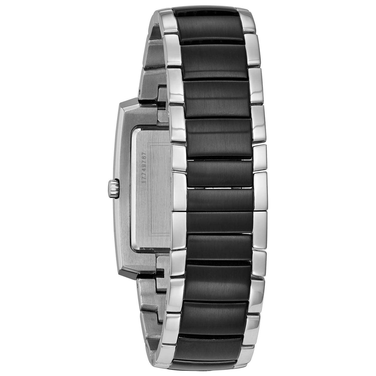 Montre à quartz rectangulaire classique à 2 aiguilles pour hommes de Bulova