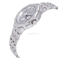 Thumbnail for Bulova Men's Crystal Octava Chronograph Quartz Watch, Pave Crystal Dial