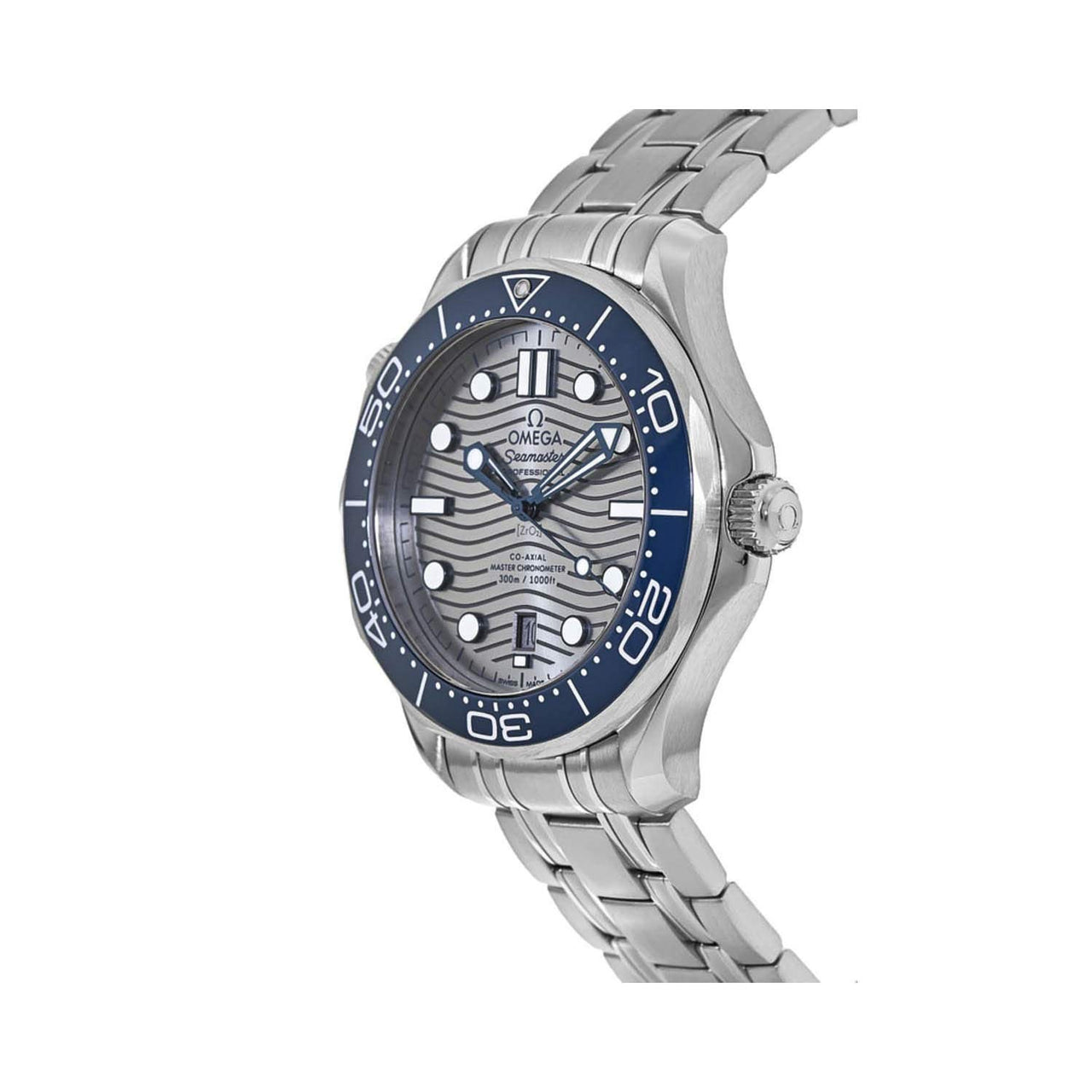 Montre automatique pour homme Omega Seamaster avec cadran gris 210.30.42.20.06.001