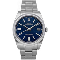 Thumbnail for Montre homme Rolex Oyster Perpetual 41 mm à cadran bleu automatique 124300-0003 