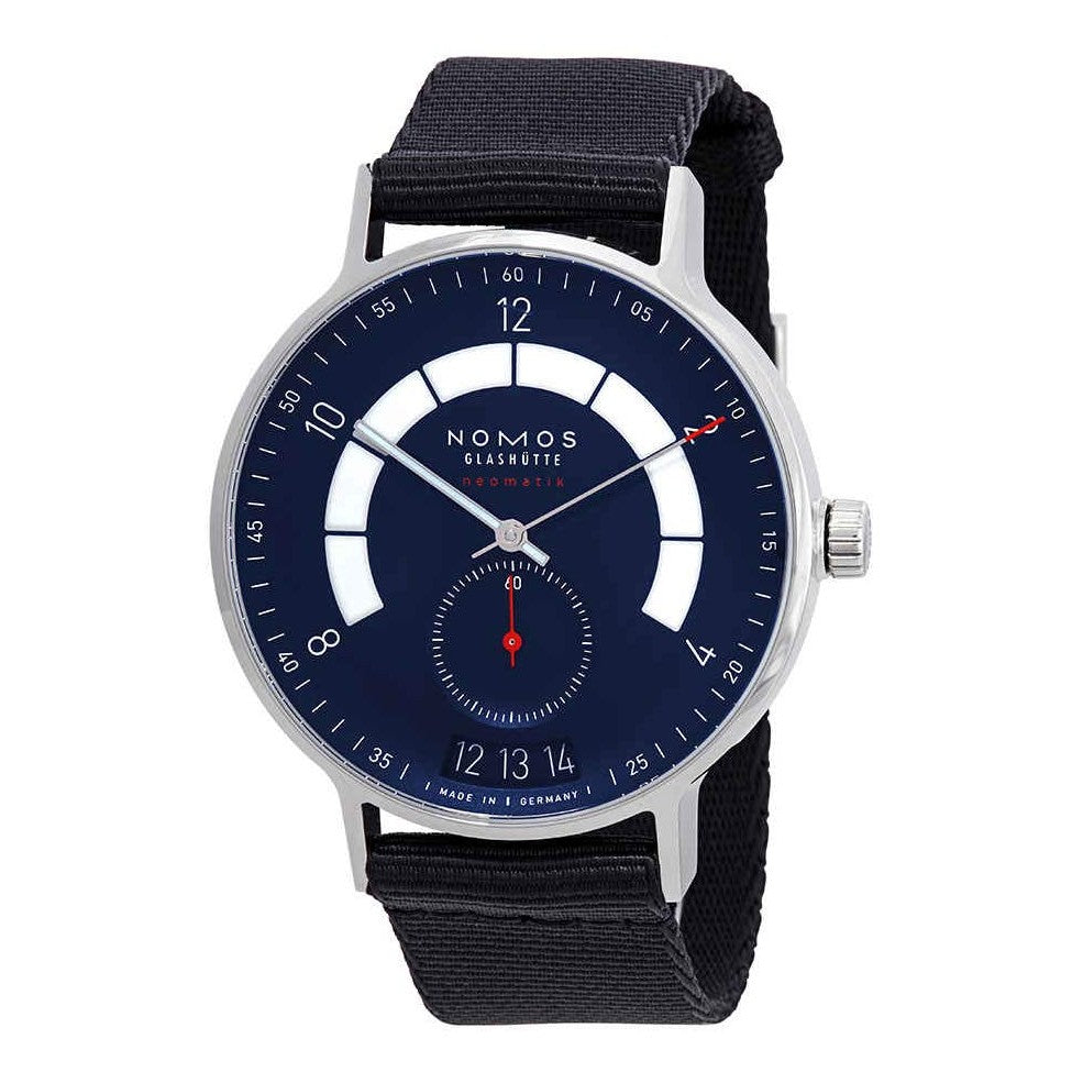 Reloj automático para hombre Nomos Autobahn Neomatik con esfera azul medianoche 1302