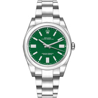 Thumbnail for Montre automatique Rolex Oyster Perpetual 36 à cadran vert 126000GNSO