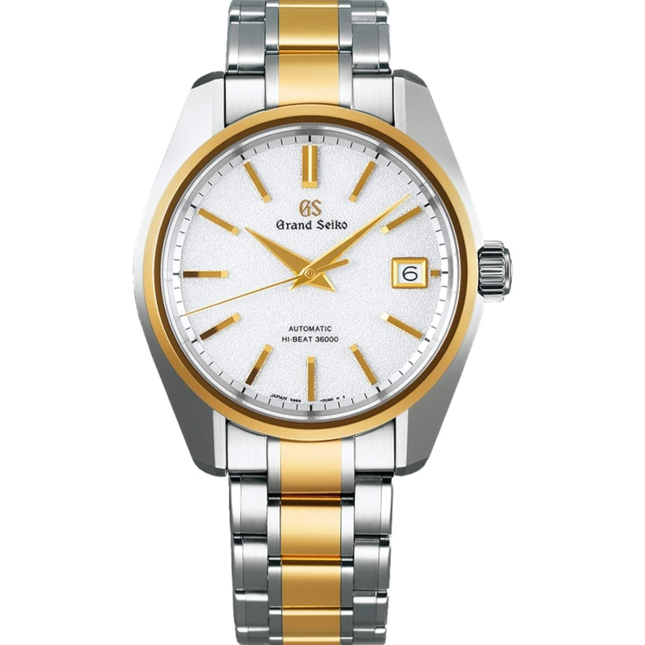 Grand Seiko Heritage Stainless Steel and 18k Yellow Gold Watch SBGH252