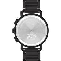 Thumbnail for Montre pour homme Movado Bold Evolution 2.0 - Quartz suisse, bracelet à maillons en acier inoxydable - Étanchéité 3 ATM - Montre de luxe tendance pour lui - 42 mm