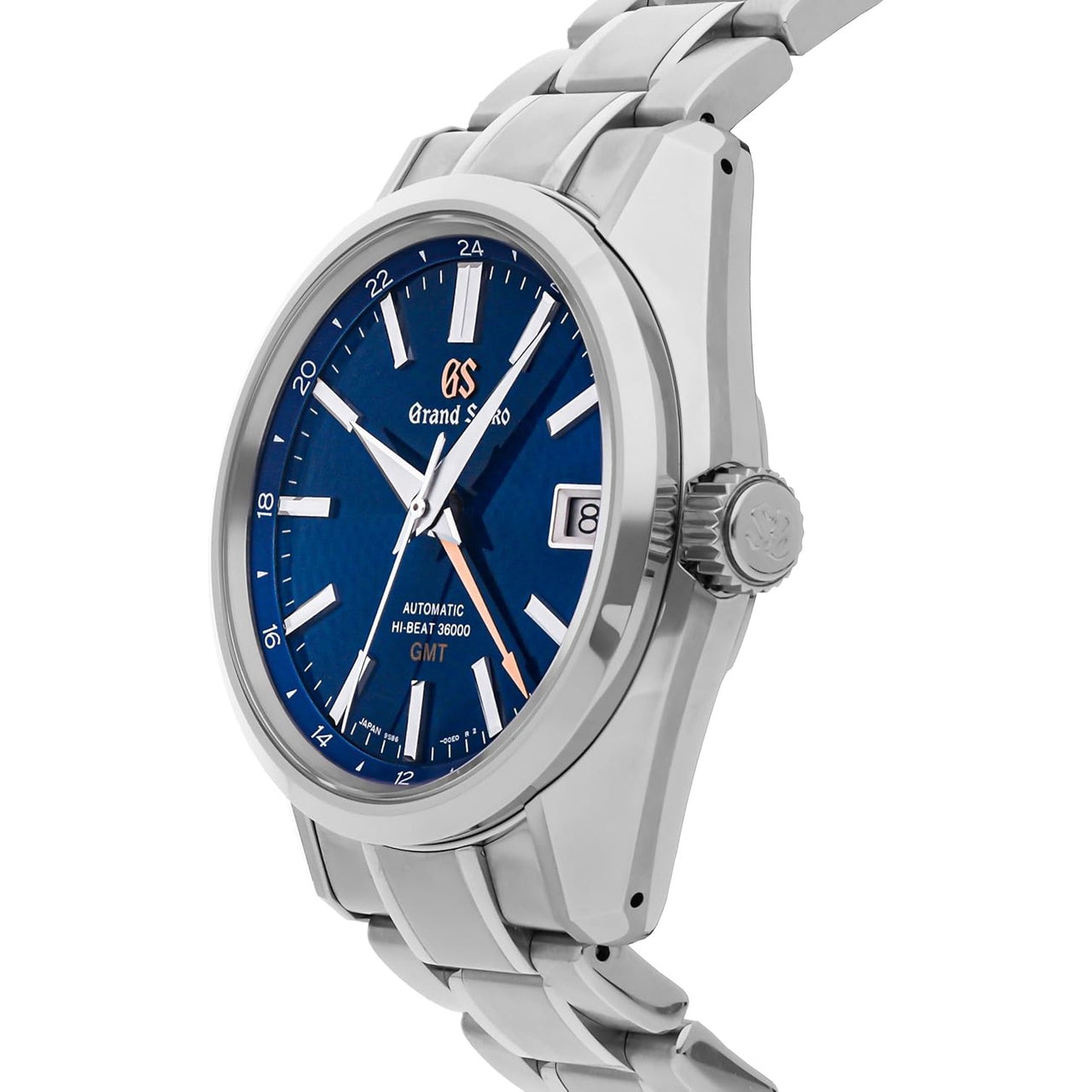 Grand Seiko Heritage Automatic Blue Dial Watch SBGJ261 (Pre-Owned), silver