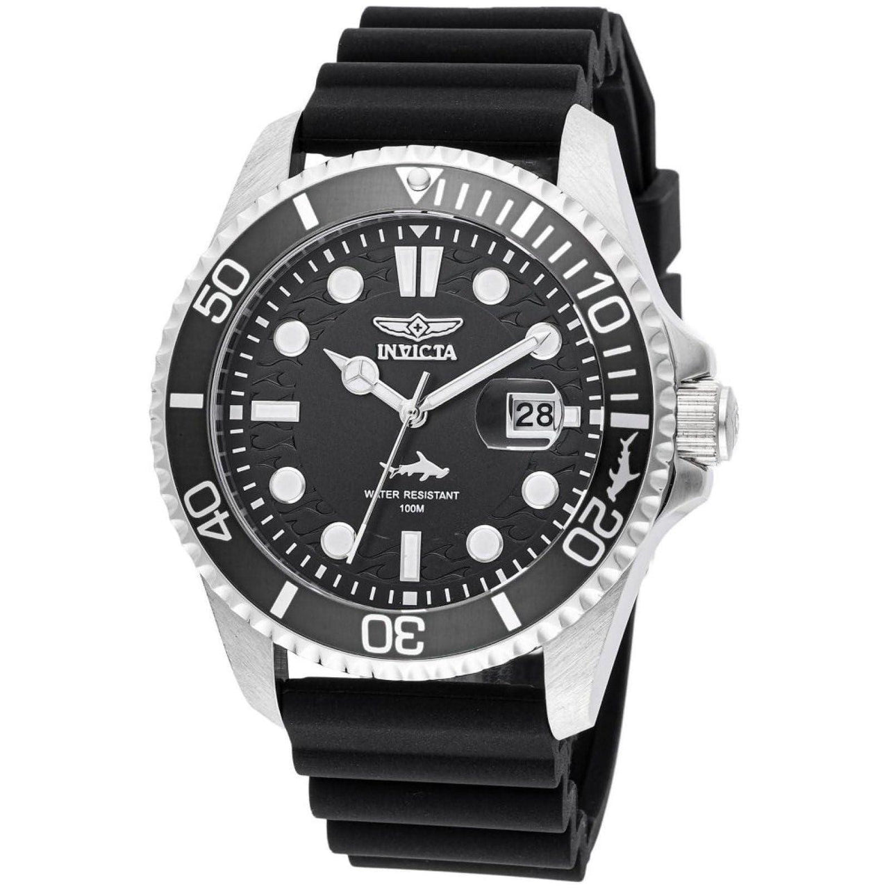 Invicta Pro Diver 43mm Gold/Black Quartz Watchband
