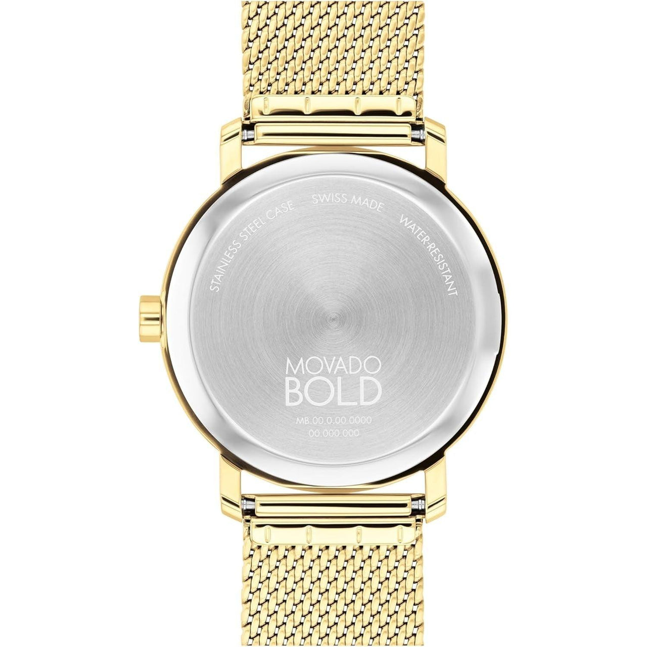 Reloj para hombre Movado Bold Evolution 2.0 - Movimiento de cuarzo suizo, pulsera de malla de acero inoxidable - Resistencia al agua de 3 ATM - Reloj de moda de lujo para él - 40 mm