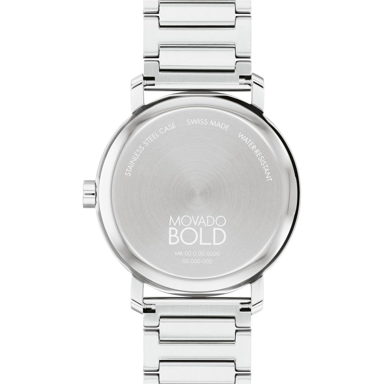 Reloj para hombre Movado Bold Evolution 2.0 - Movimiento de cuarzo suizo, pulsera de eslabones de acero inoxidable - Resistencia al agua de 3 ATM - Reloj de moda de lujo para él - 40 mm