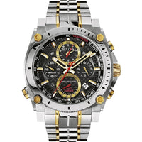 Thumbnail for Bulova Men's Icon High Precision Quartz Chronograph Watch, Curved Mineral Crystal