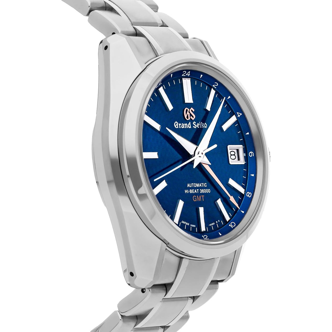 Montre automatique Grand Seiko Heritage SBGJ261 à cadran bleu (d'occasion), argent