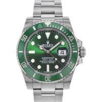 Thumbnail for Montre de luxe pour homme Rolex Submariner « Hulk » avec cadran vert M116610LV-0002