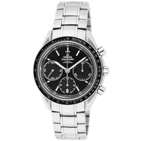 Thumbnail for Omega Speedmaster Racing Automatic Chronograph Black Dial Stainless Steel Mens Watch 326.30.40.50.01.001