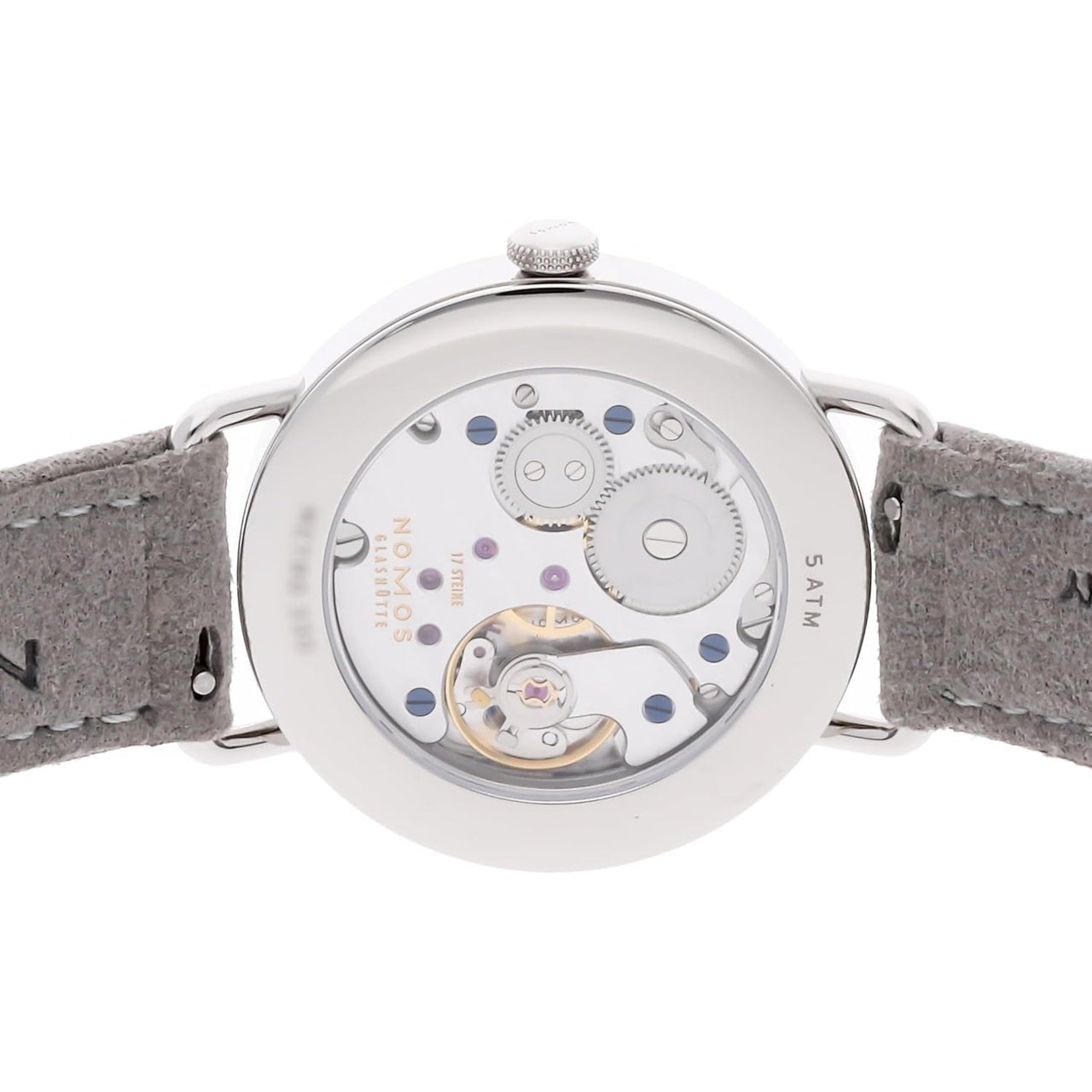 Nomos Metro 33 Automatic Muted Red Dial Watch 1123