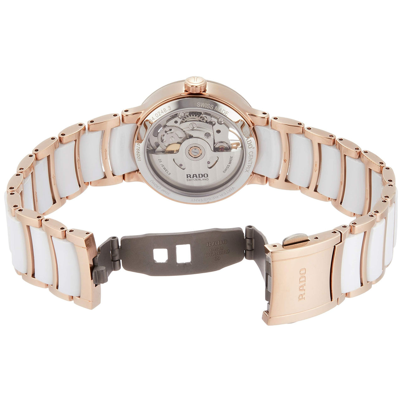 Montre automatique suisse pour femme Centrix Diamond de Rado (R30248902)