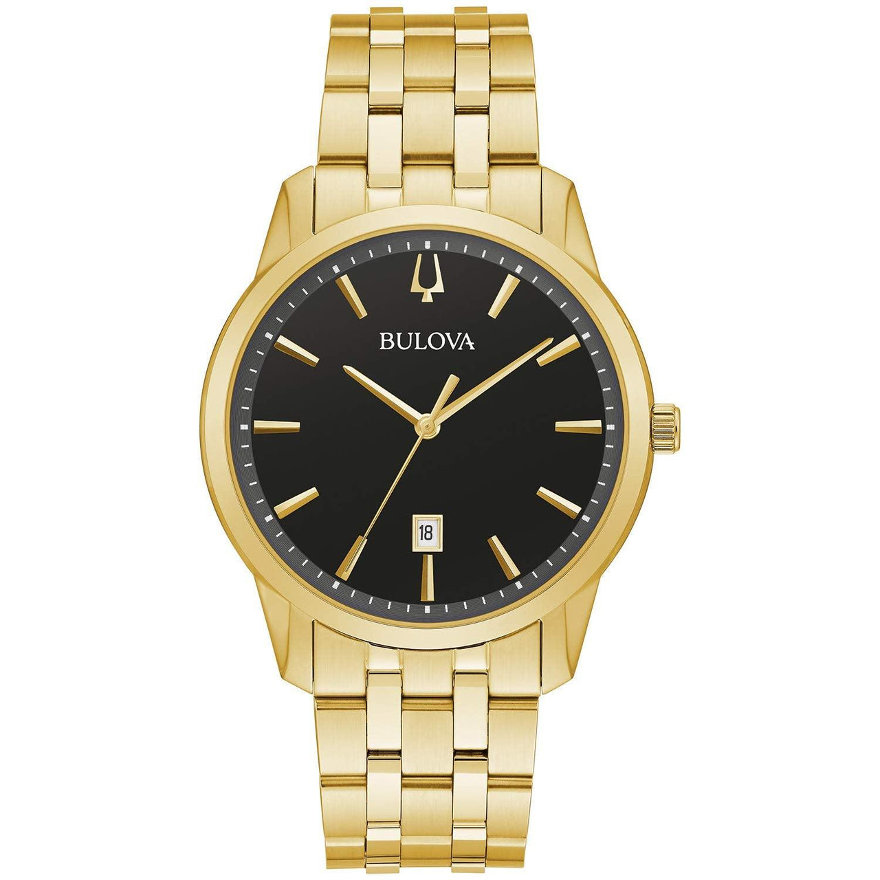 Montre à quartz Bulova Classic Sutton pour homme, 3 aiguilles, calendrier et date, 40 mm