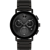 Thumbnail for Montre pour homme Movado Bold Evolution 2.0 - Quartz suisse, bracelet à maillons en acier inoxydable - Étanchéité 3 ATM - Montre de luxe tendance pour lui - 42 mm