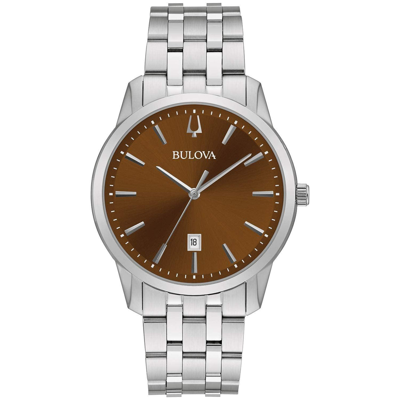 Montre à quartz Bulova Classic Sutton pour homme, 3 aiguilles, calendrier et date, 40 mm