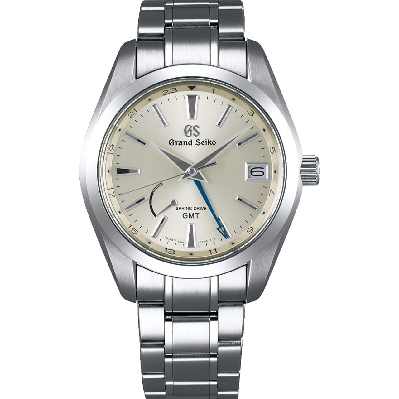 Grand Seiko Spring Drive GMT Silver Radiant Dial SBGE205