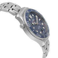 Thumbnail for Montre automatique Omega Seamaster pour homme en acier avec cadran bleu 210.30.42.20.03.001