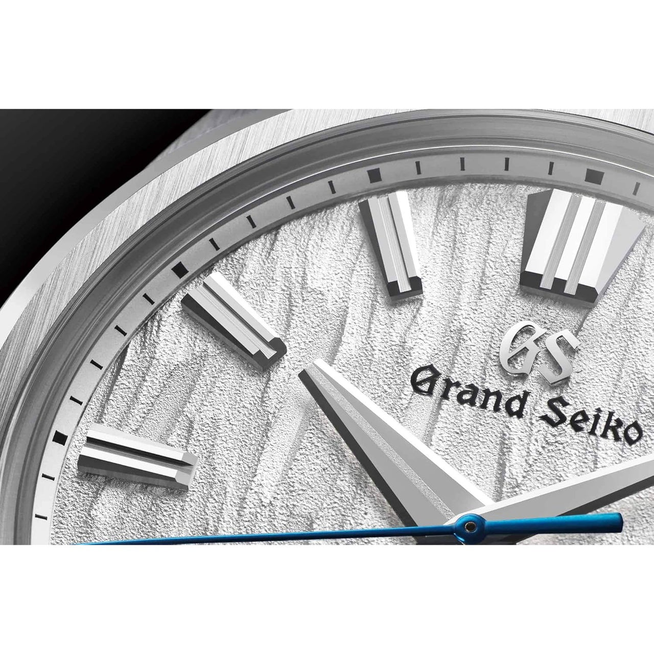 Montre Grand Seiko en acier inoxydable 40 mm avec cadran en bouleau blanc Série 9 SLGH005