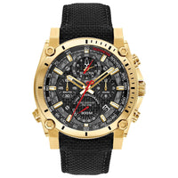 Thumbnail for Bulova Men's Icon High Precision Quartz Chronograph Watch, Curved Mineral Crystal