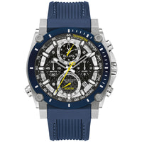 Thumbnail for Bulova Men's Icon High Precision Quartz Chronograph Watch, Curved Mineral Crystal