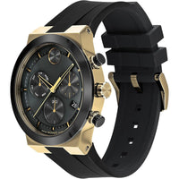 Thumbnail for Movado Bold Fusion Men's Watch - Swiss Quartz Chronograph Movement, Silicone Strap - 5 ATM Water Resistance - Luxury Fashion Timepiece for Him - 44.50mm