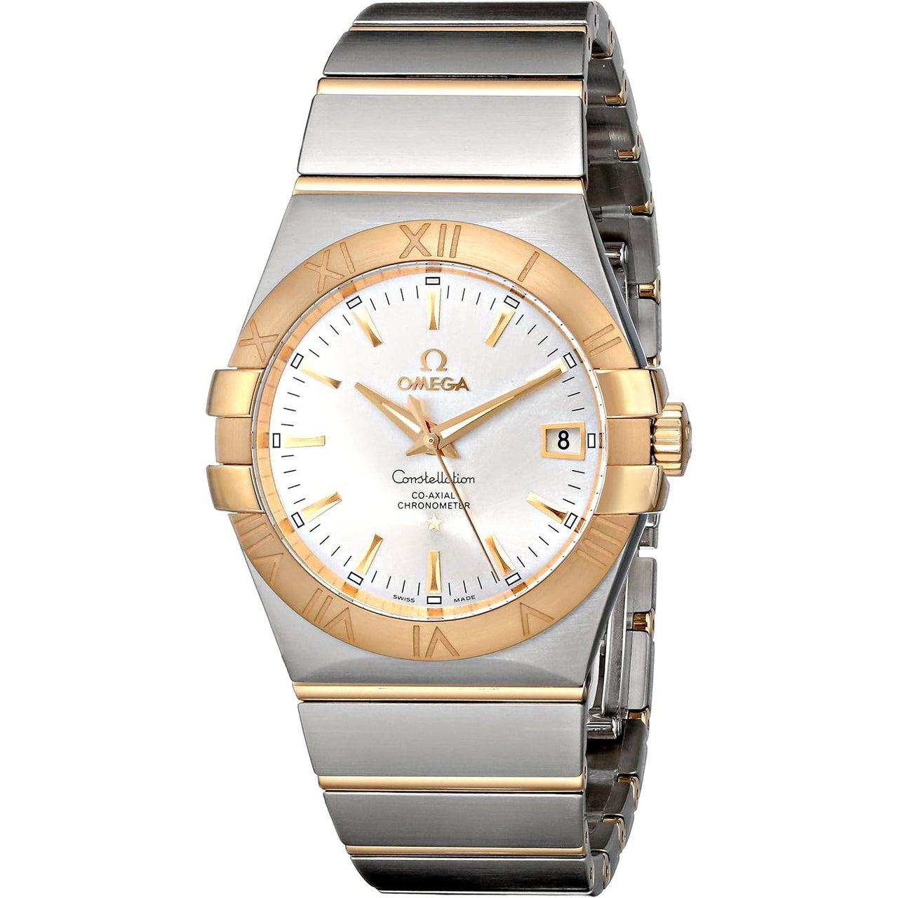 Omega Men's 123.20.35.20.02.002 Silver Dial Constellation Watch