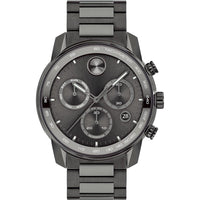 Thumbnail for Movado Men's Bold Verso Swiss Quartz Watch with Stainless Steel Strap, Grey, 21.95 (Model: 3600867)