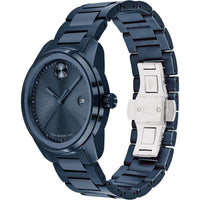 Thumbnail for Movado Men's Bold Verso Swiss Quartz Watch with Stainless Steel Strap, Blue, 21 (Model: 3600862)