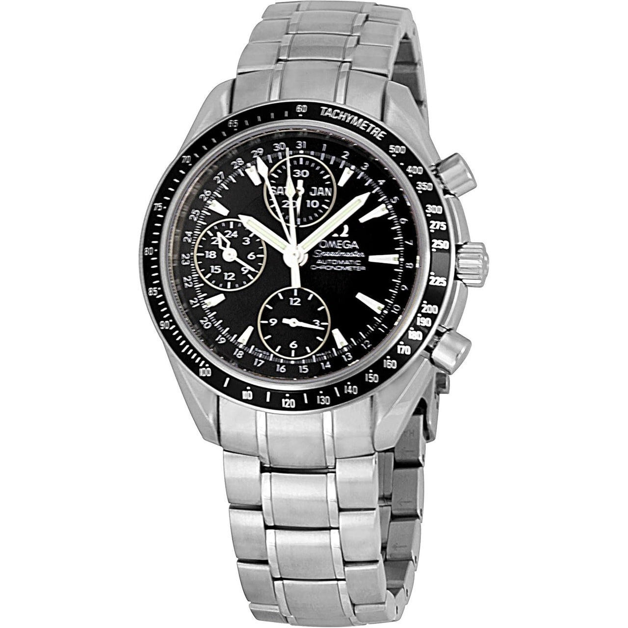 Omega Men's 3220.50.00 Speedmaster Day Date Tachymeter Watch